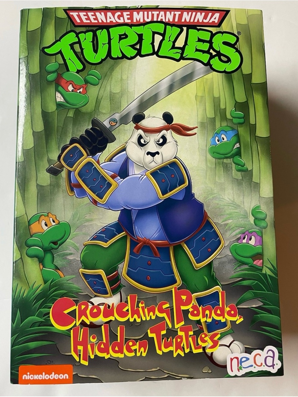 NECA Teenage Mutant Ninja Turtles Cartoon Ultimate Panda Khan Action Figure